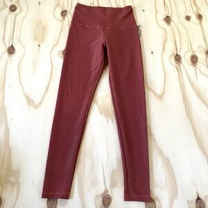 NWT STRUT THIS Capri Legging Burn Brick OS One Size
